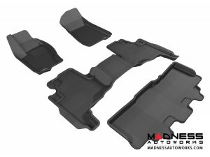 Jeep Commander Floor Mats (Set of 4) - Black by 3D MAXpider Jeep Commander Floor Mats (Set of 4) - Black by 3D MAXpider